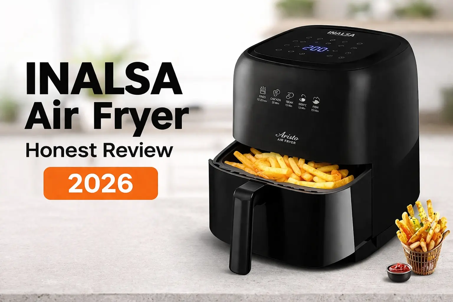 Inalsa Air Fryer Digital 6.5L Sous Chef featured image