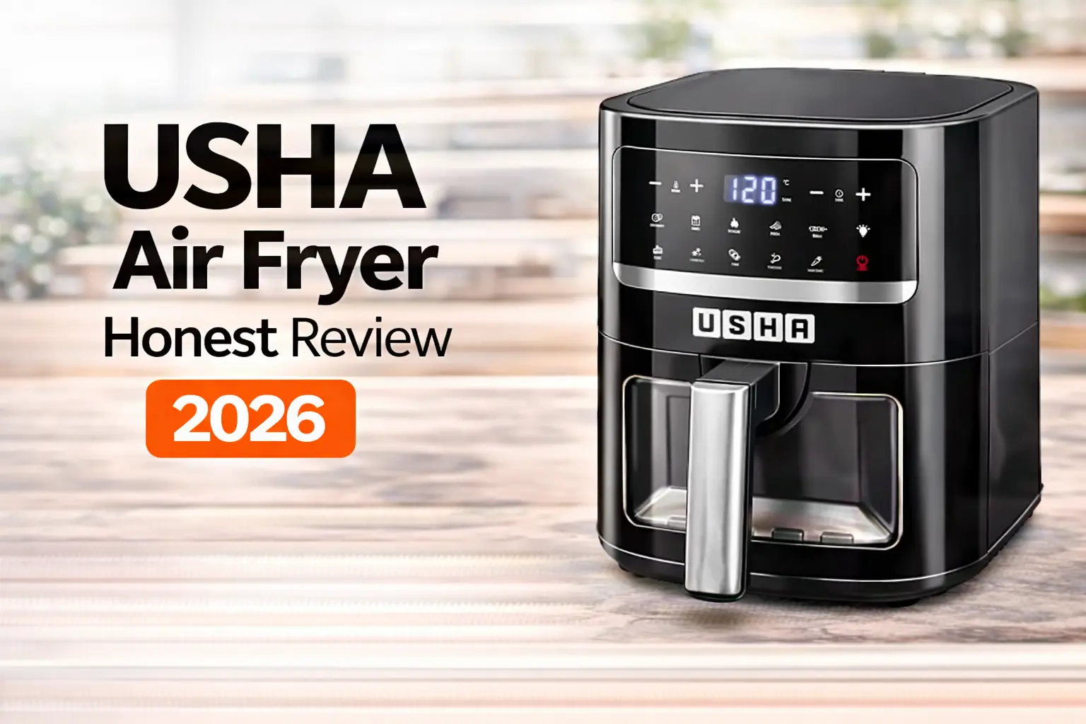 Usha iChef Smart Air Fryer 4.5L featured image